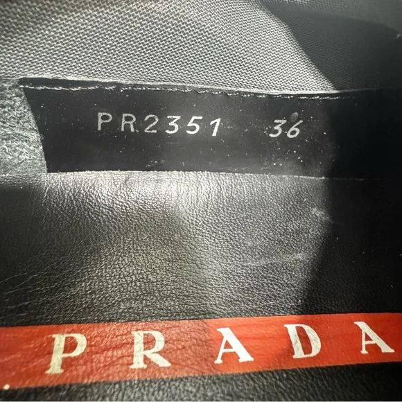 Prada Gray Wool Loafers Casual Shoes Size 36 - Picture 16 of 16